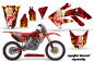 Preview: Motorhead Mandy Red with number plates for Honda CRF250R 2010-2013