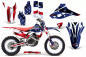Preview: Stars and Stripes with number plates for Honda CRF450R/RX 2017-2020
