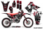 Preview: Killer Circus Background = Black, Design color = Red with number plates for Honda CRF450R/RX 2017-2020