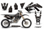 Preview: Reaper Schwarz mit Nummernfeldern für Honda CRF250X 2004-2017