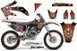 Preview: Ed-Hardy - Pirates Red with number plates for Honda CRF450R 2002-2004