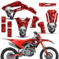 Preview: Bone Collector Red without number plates for Honda CRF450R/RW 2021-2024