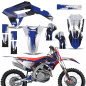 Preview: Carbon-X Blue with number plates for Honda CRF450R/RW 2021-2024