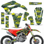 Preview: Slash Camo Yellow without number plates for Honda CRF450R/RW 2021-2024