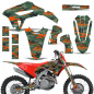 Preview: Slash Camo Orange without number plates for Honda CRF450R/RW 2021-2024