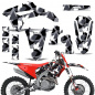 Preview: Special Forces Silver without number plates for Honda CRF450R/RW 2021-2024