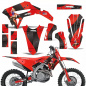 Preview: T-Bomber Red without number plates for Honda CRF450R/RW 2021-2024