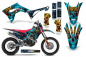 Preview: Kings mit Nummernfelder für Honda CRF450X 2017-2024