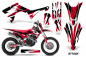 Preview: Attack Rot mit Nummernfeldern für Honda CRF450X 2017-2024