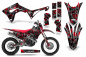 Preview: Tune In Rot mit Nummernfeldern für Honda CRF450X 2017-2024