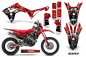Preview: Reaper Rot mit Nummernfeldern für Honda CRF450X 2017-2024