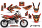 Preview: Firestorm Red with number plates for Honda CRF50 2004-2013