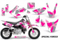 Preview: Special Forces Pink with number plates for Honda CRF50 2004-2013