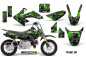 Preview: Tune In Green with number plates for Honda CRF50 2004-2013