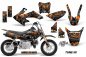 Preview: Tune In Orange with number plates for Honda CRF50 2004-2013