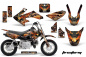 Preview: Firestorm Black with number plates for Honda CRF50 2004-2013