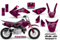 Preview: Skulls N Hammer Pink with number plates for Honda CRF50 2004-2013