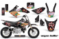 Preview: Vegas Baller Black with number plates for Honda CRF50 2004-2013