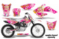 Preview: Motorhead Mandy Pink with number plates for Honda CRF70 2004-2015