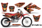 Preview: Firestorm Red with number plates for Honda CRF70 2004-2015