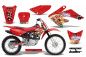 Preview: Vegas Baller Red with number plates for Honda CRF80/CRF100 2004-2010