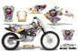 Preview: Ed-Hardy - Love Kills White with number plates for Honda CRF80/CRF100 2004-2010
