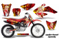 Preview: Motorhead Mandy Red with number plates for Honda CRF80/CRF100 2004-2010