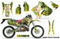 Preview: Motorhead Mandy Grün mit Nummernfeldern für Honda CRM 250 AR 1989-1999