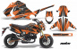 Preview: Nuke Orange für Honda Grom 125 2013-2016