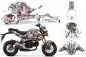 Preview: Tsunami White for Honda Grom 125 2017-2020