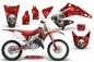 Preview: Bone Collector Rot ohne Nummernfeldern für Honda CR250 1995-2015