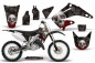 Preview: Bone Collector Schwarz ohne Nummernfeldern für Honda CR250 1995-2015
