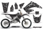 Preview: Digicamo Schwarz ohne Nummernfeldern für Honda CR250 1995-2015