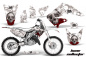 Preview: Bone Collector Weiß mit Nummernfeldern für Honda CR250 1995-2015