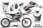 Preview: P40-Warhawk Schwarz ohne Nummernfeldern für Honda CR250 1995-2015