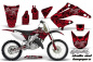 Preview: Skulls N Hammers Schwarz ohne Nummernfeldern für Honda CR250 1995-2015