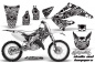 Preview: Skulls N Hammers Weiß ohne Nummernfeldern für Honda CR250 1995-2015