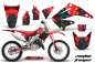 Preview: Zombie Trooper Rot ohne Nummernfeldern für Honda CR250 1995-2015