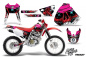 Preview: Frenzy Rot ohne Nummernfeldern für Honda XR400 1996-2004