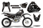 Preview: Reaper Schwarz mit Nummernfeldern für Honda XR400 1996-2004