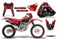 Preview: Reaper Rot mit Nummernfeldern für Honda XR400 1996-2004