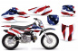 Preview: Stars and Stripes with number plates for Honda XR70 2001-2003