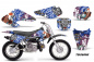 Preview: Tsunami Blue with number plates for Honda XR70 2001-2003