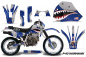 Preview: P40-Warhawk Blau mit Nummernfeldern für Honda XR600R 1988-2000