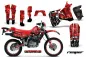 Preview: Reaper Rot mit Nummernfeldern für Honda XR650L 1993-2018