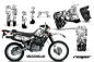 Preview: Reaper Weiß mit Nummernfeldern für Honda XR650L 1993-2018