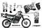 Preview: Reaper Weiß mit Nummernfeldern für Honda XR650L 1993-2018