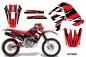 Preview: Attack Rot mit Nummernfeldern für Honda XR650R 2000-2010