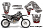 Preview: Bone Collector Silver with number plates for Honda XR650R 2000-2010