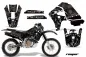 Preview: Reaper Schwarz mit Nummernfeldern für Honda XR650R 2000-2010